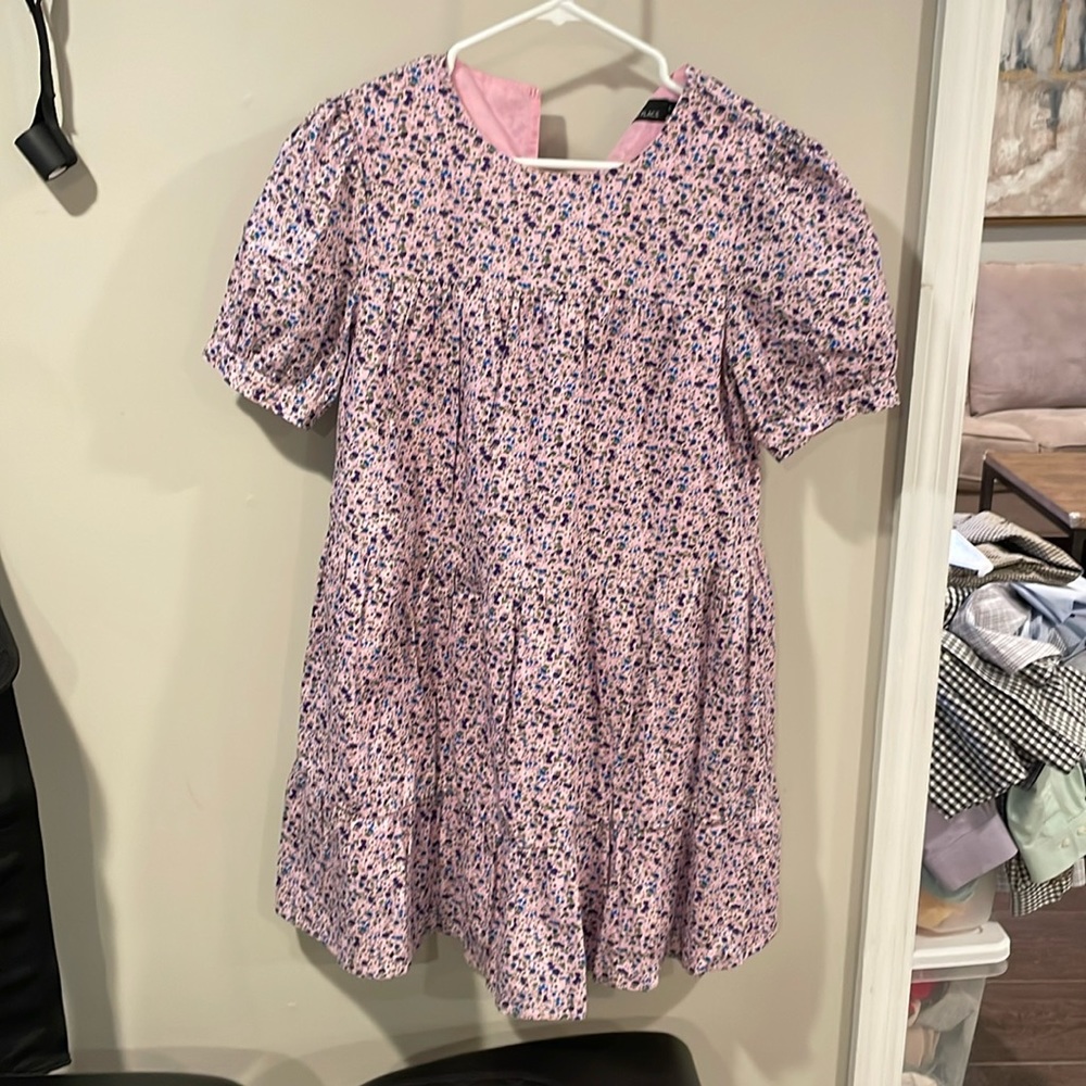 Tuckernuck Pomander Place Lilac Floral Quinn dress - size Small